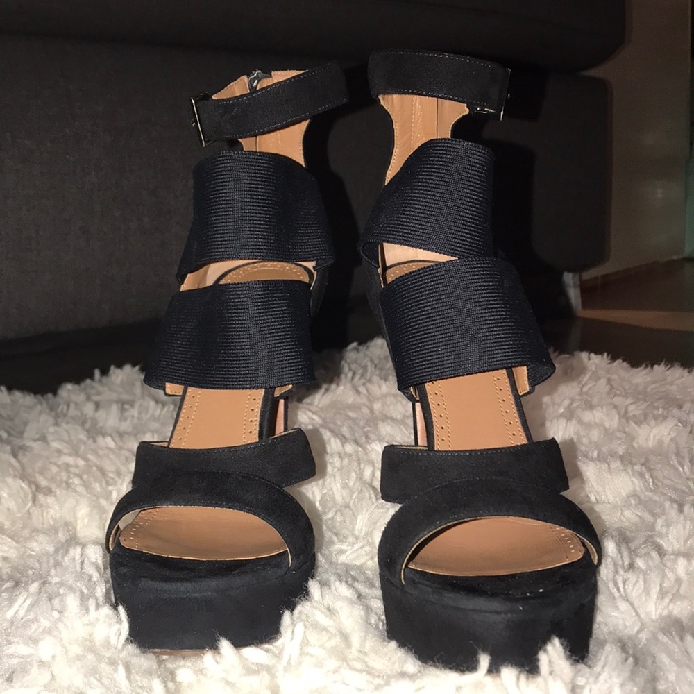 Alaia sandals (heels) - Black - size 36 1/2